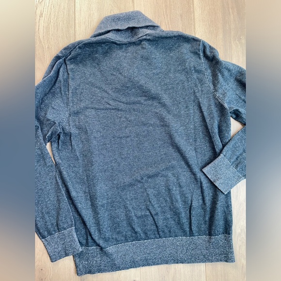 J.Ferrar Men’s XL Blue Sweater 2% Wool - Picture 4 of 4